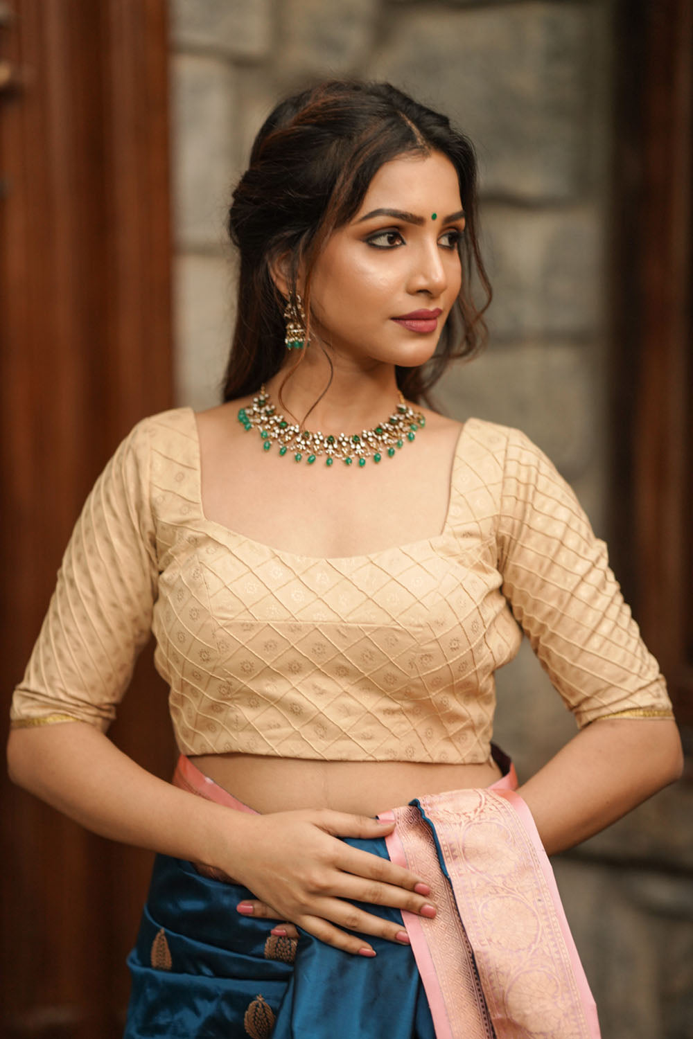 Square Neck Blouse Designs